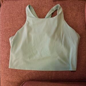 Athleta Teal Longline Sports Bra